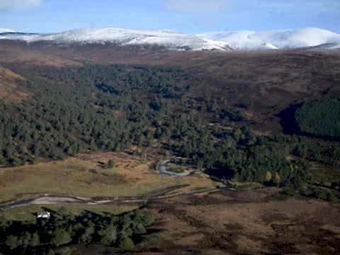 Mar Lodge, Drone Landscape